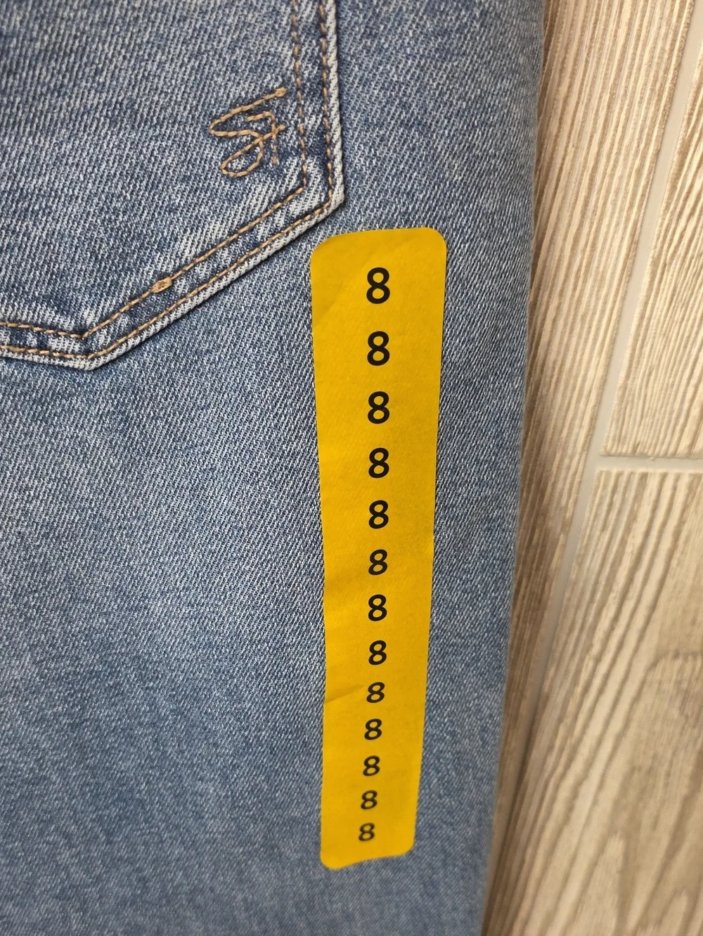 Seven7 Loose Straight Jeans High Rise Womens Size 8 NWT